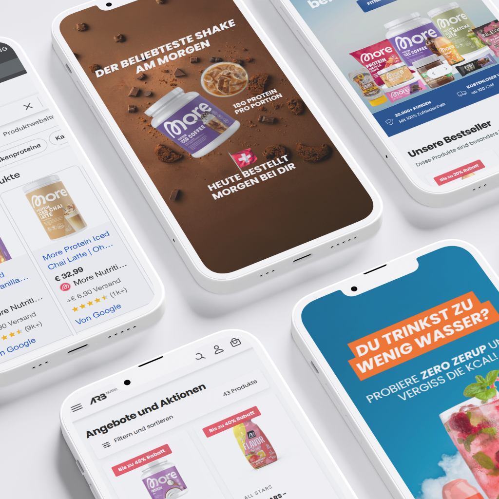 ARB Nutrition – automatisierte E-Mail-Flows und Produktwelt